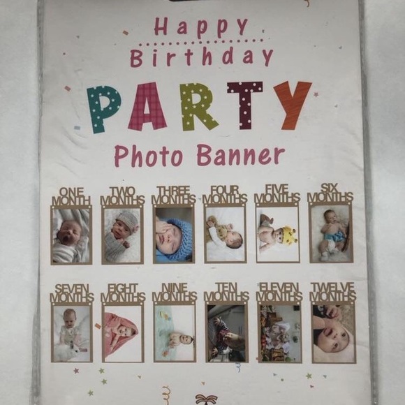 Other - BNIP First Bday banner (months) Other - BNIP First Bday banner (months)